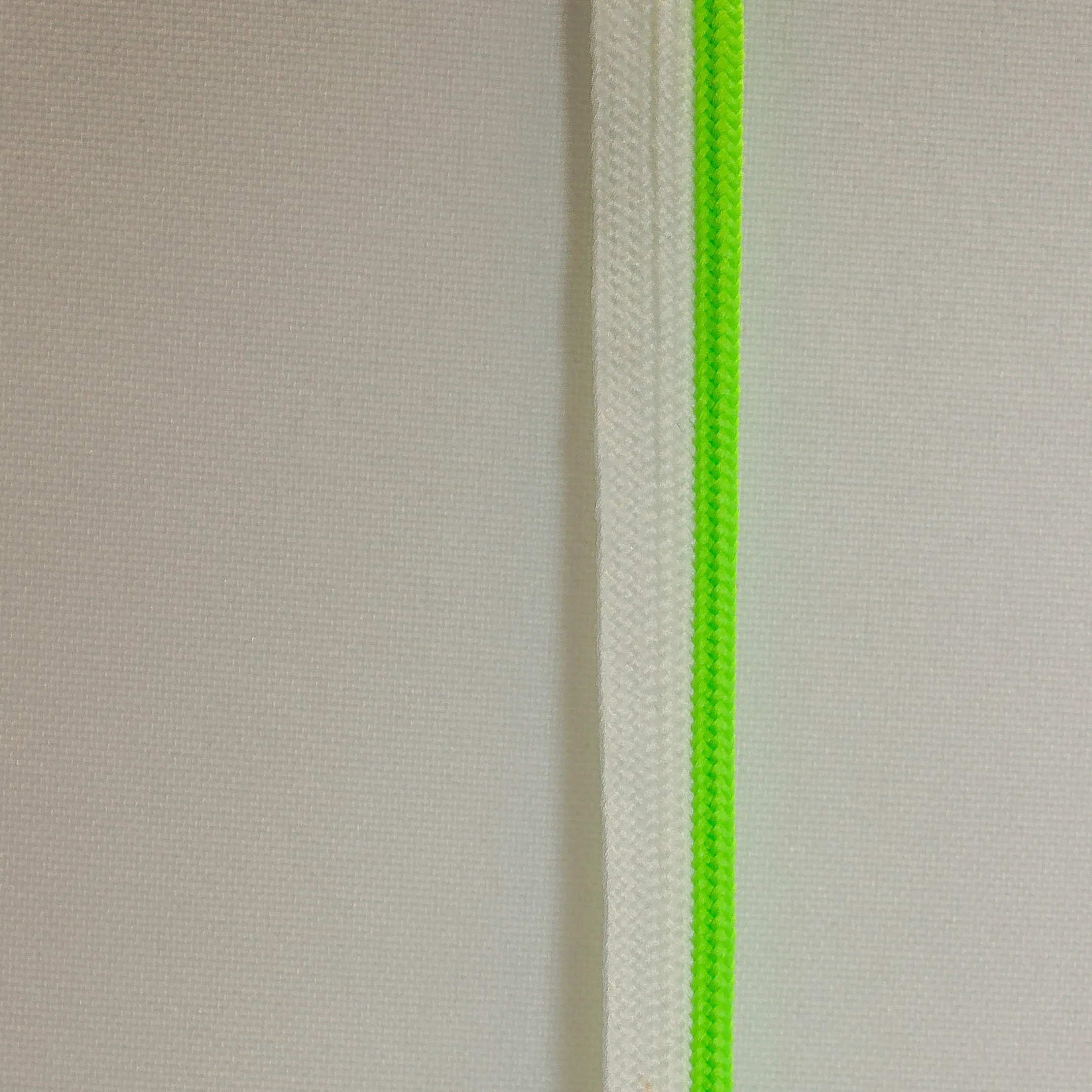Fluo groene paspelband / piping - 2 mm dikte - 10 mm breed